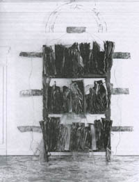 Ансельм Кифер -Ломая сосуды-1990г. инсталляция