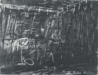 Ансельм Кифер-Ателье художника- артефакт,1980г.
